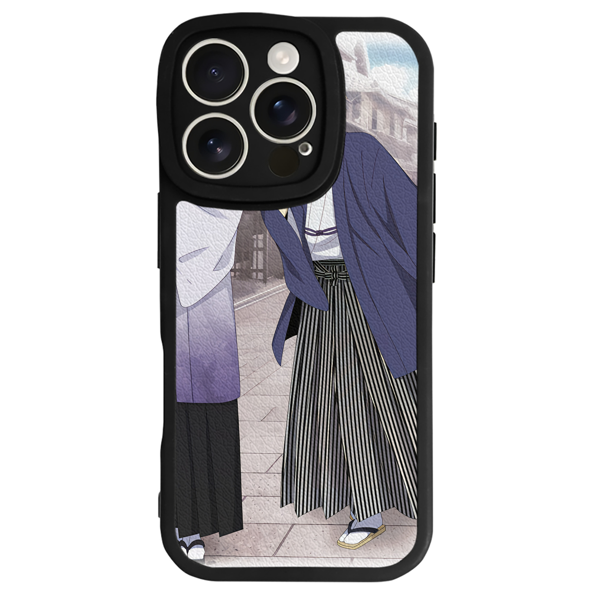 （画像用） 文豪ストレイドッグス Bungo Stray Dogs 【iPhone 16シリーズ対応】シリコンスマホケース（レザー調） 材質：シリコン